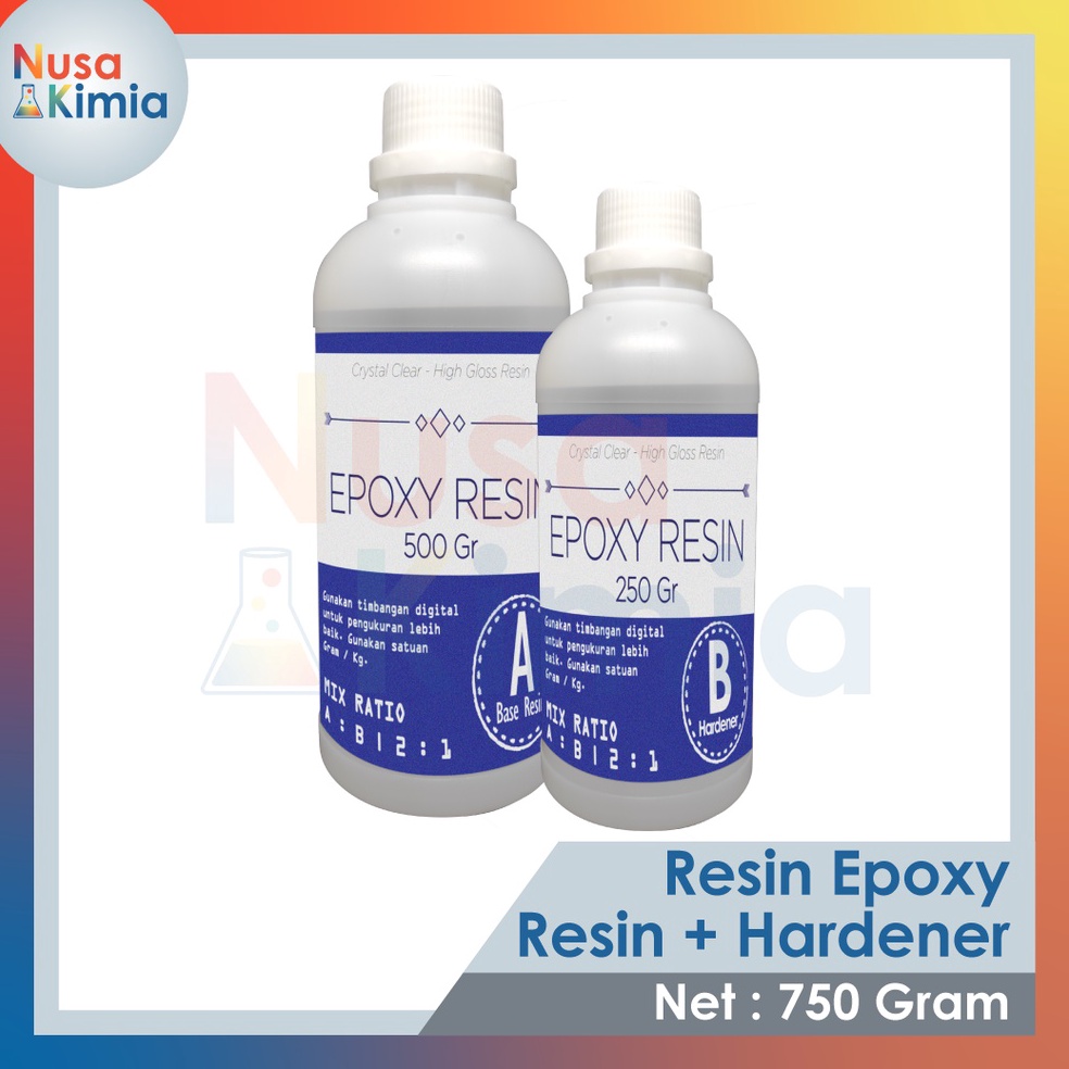 

Murah Epoxy Resin Bening 75 Gram L91