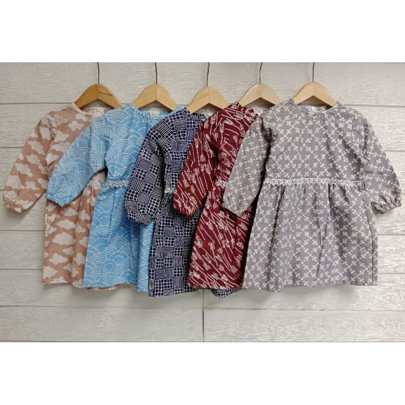 Tunik Batik Anak Cewek by Rayhan Batik