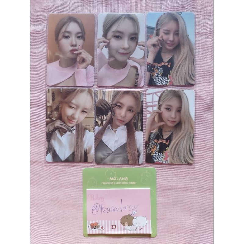(baca deskripsi) wts want to sell pc photocard official kep1er kim dayeon 1st mini album first impac