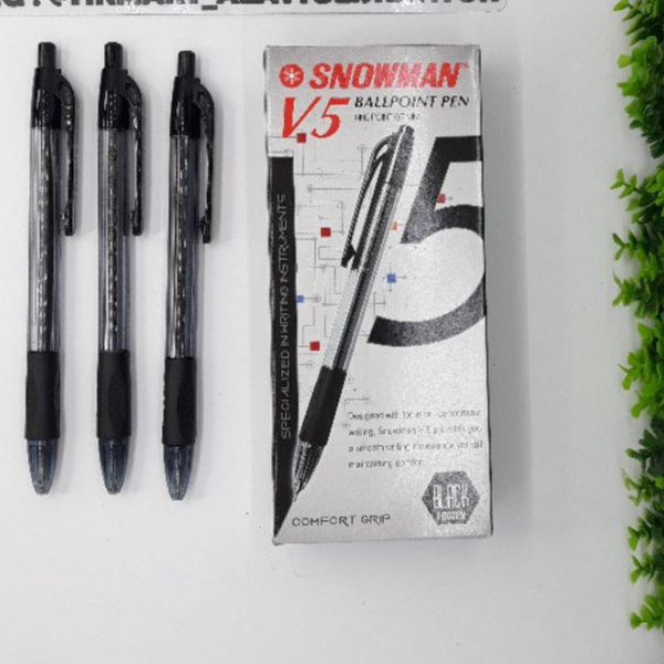 

PULPEN SNOWMAN V5 HITAM,BIRU,MERAH MURAH