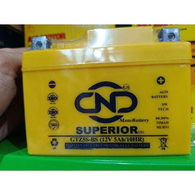 Accu aki dnd gtz5s bs ytz5s gm5z 3bl gtz7s bs gtx9 bs karisma kharisma suprax125 vixion vario beat m