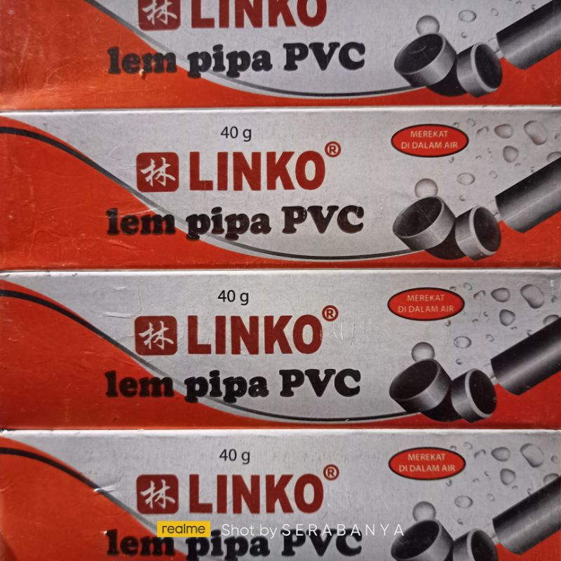 LINKON Lem Pipa Pvc Kualitas Bagus Kuat
