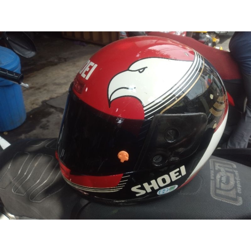 shoei jadul ori grv replika kenny robbert + signature (Rare)