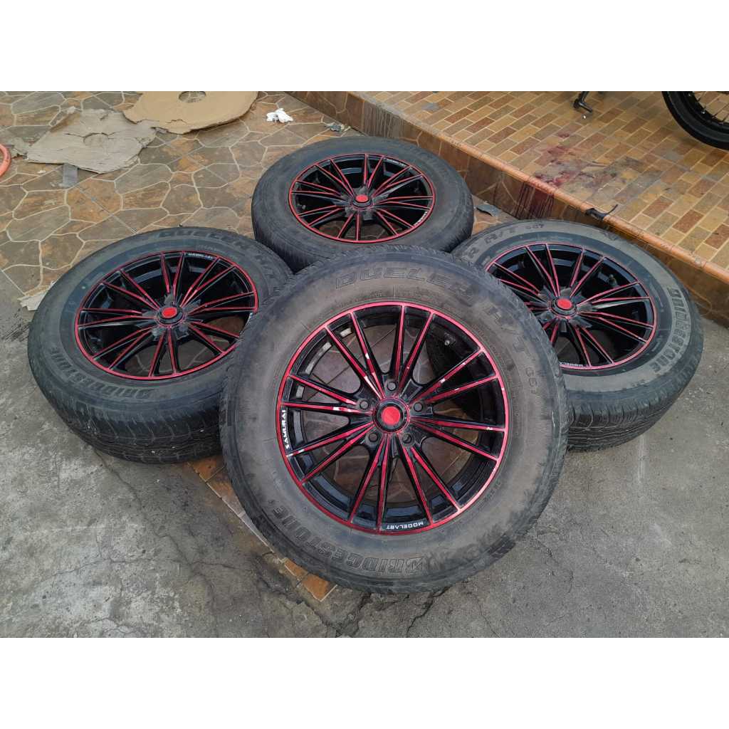 JF LUXURY R16X7 5X114 ET38 + BAN BS 235 60 R16