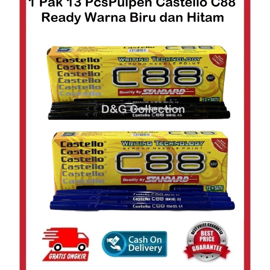 

FG2 PULPEN STANDARD CASTELLO PEN STANDARD MURAH PEN C88