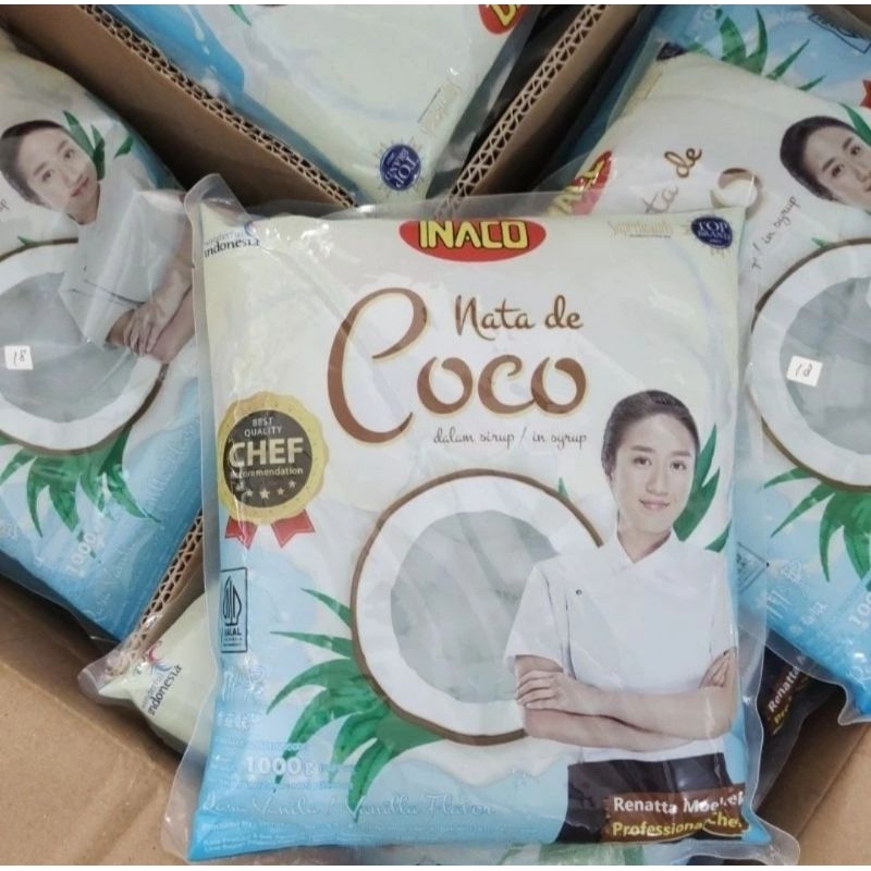 

Inaco Nata De Coco Bag Kemasan 1 Kg