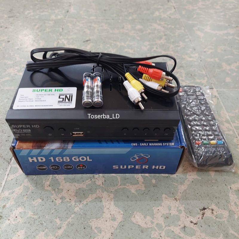 Set Top Box STB Receiver TV Siaran Digital