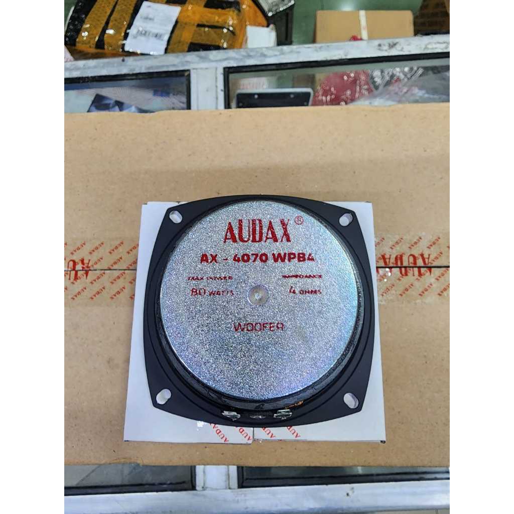 Speaker Audax AX 4070 / AX4070 WPB4 wofer 4 inch original