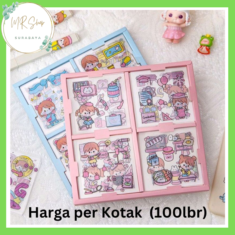 

Sticker Stiker Momo DIY Dekorasi Korea Diary Scrapbook (Harga Per Kotak)