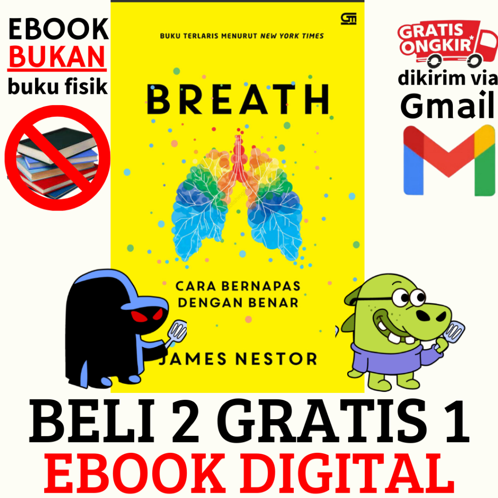 

(551) Breath Cara Bernapas dengan Benar (James Nestor)