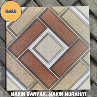 Keramik 50x50 Kasar Matte Bintik Kualitas 1 Grade A Keramik Garasi Keramik Kasar Keramik Vintage Ism