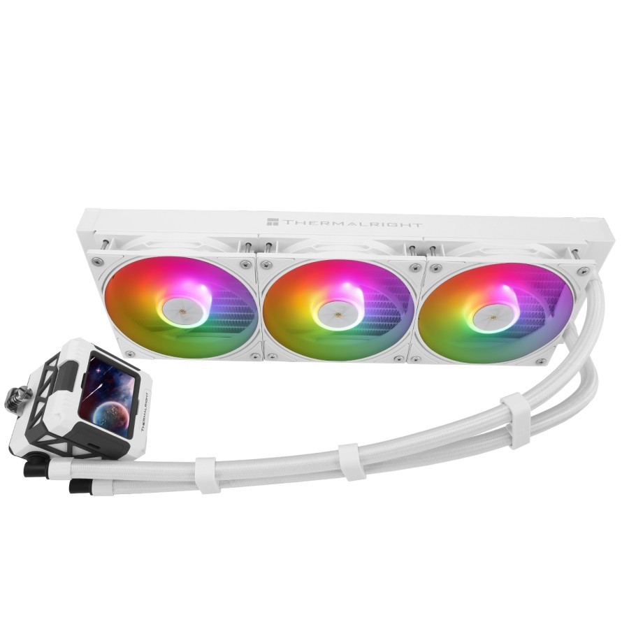 ThermalRight Frozen Warframe 360 ARGB White With LCD - AIO Water CPU Cooler