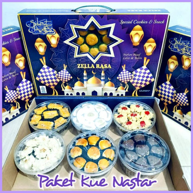 

Paket Kue Nastar Homemade Kuker Lebaran isi 6 toples