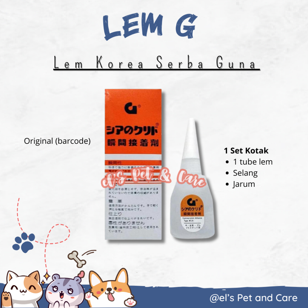 

Lem Korea Lem G Super Serbaguna Original Lem Setan