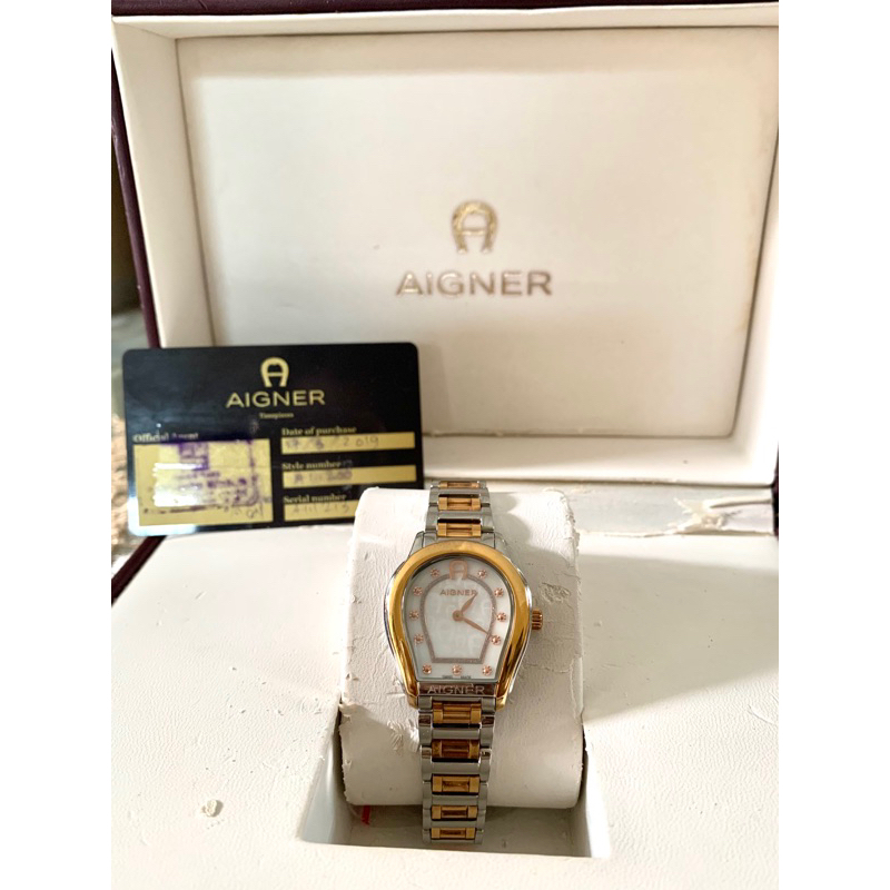 JAM TANGAN AIGNER VICENZA A111213 WANITA PRIA PRELOVED