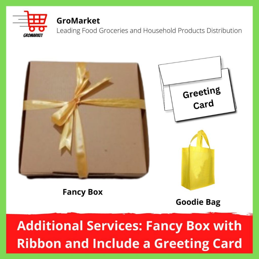 

[ADDITIONAL SERVICES] Fancy Box and Greeting Card + Goodie Bag
