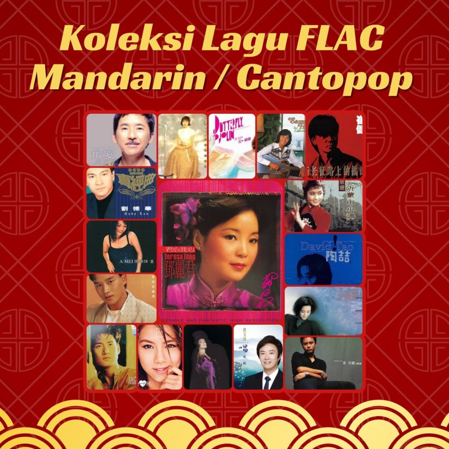 Lagu FLAC 16-Bit Mandarin Lawas Lama 60,70,80an
