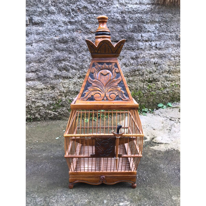 Sangkar Perkutut, Sangkar Perkutut Kotak, Sangkar Perkutut Kayu Jati