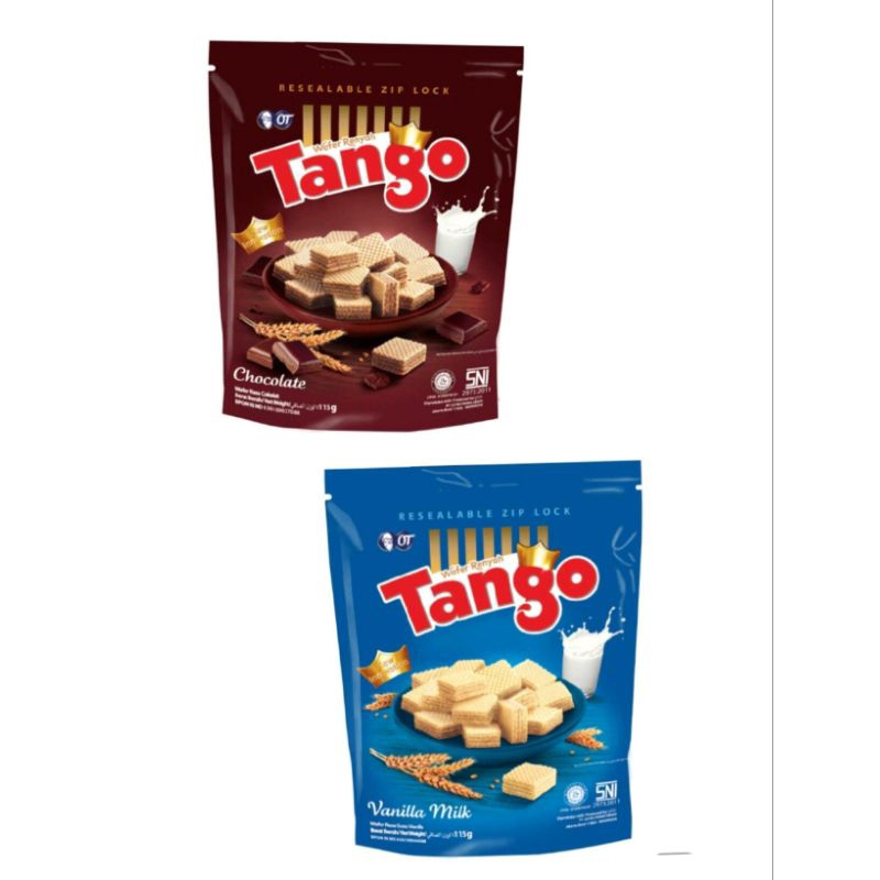 

Tango Wafer Vanilla/Coklat Milk 115 g