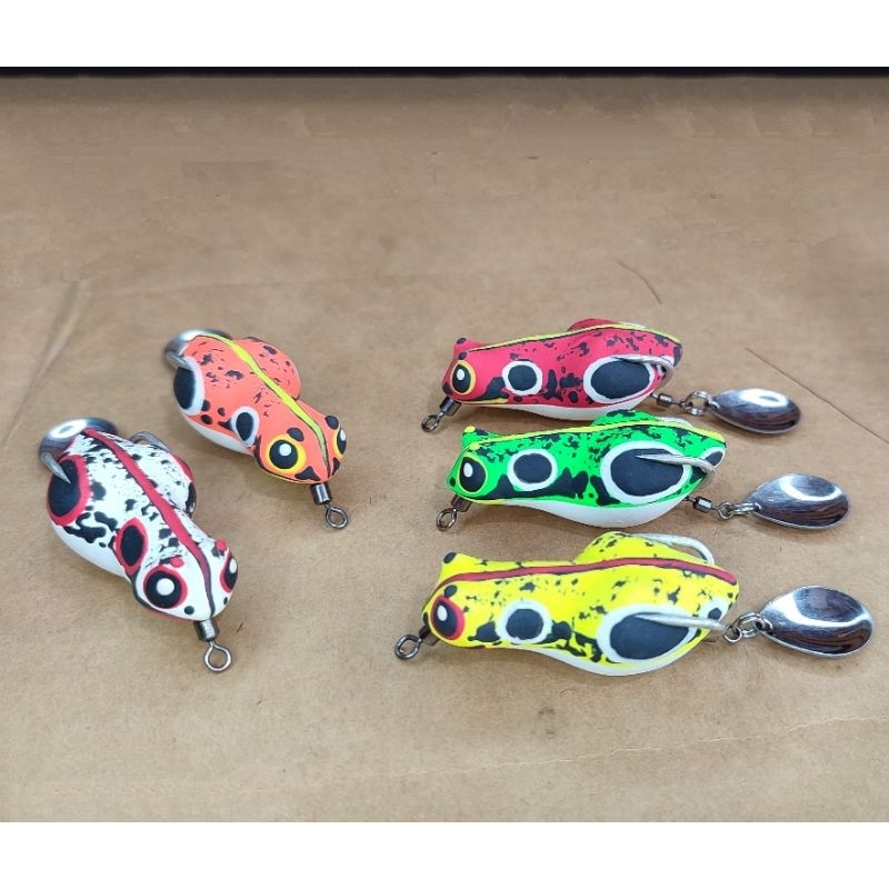 SOFT FROG KATAK. UMPAN CASTING GABUS.