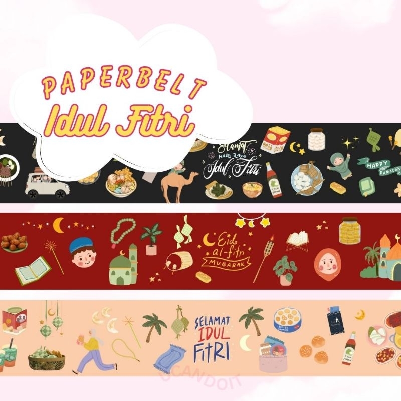 

Paperbelt Idul Fitri Label Kotak Makanan dan Souvenir Lebaran