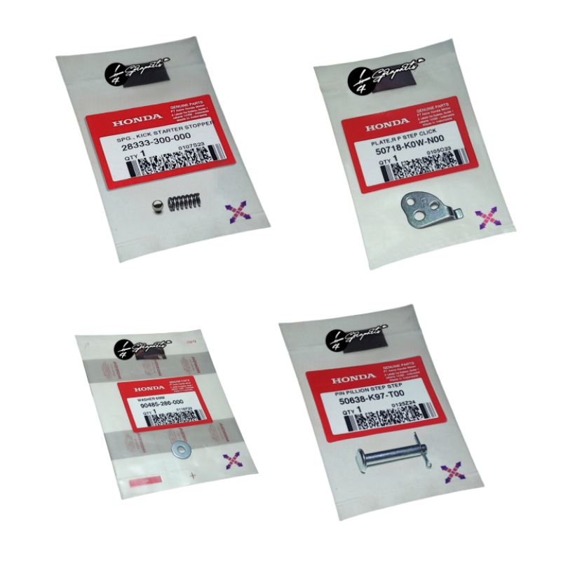 Plate R P Step Click  – ADV 150 ( Set KANAN )