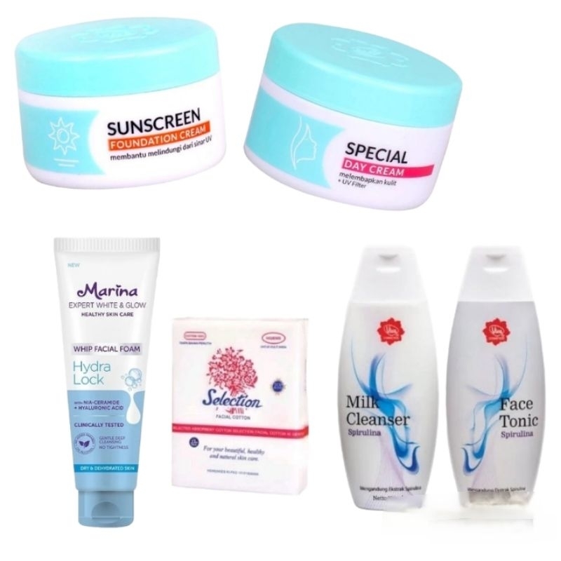 VIVA Cosmetics Skincare 1 Paket BPOM Remaja12 Tahun Isi6 Bundling Murah Meriah ORI Gratis Ongkir