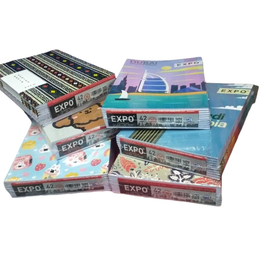 

LOCOMOTIF EXPO 42 LEMBAR BUKU TULIS SEKOLAH 1 PAK ISI 10 B5 CAMPUS