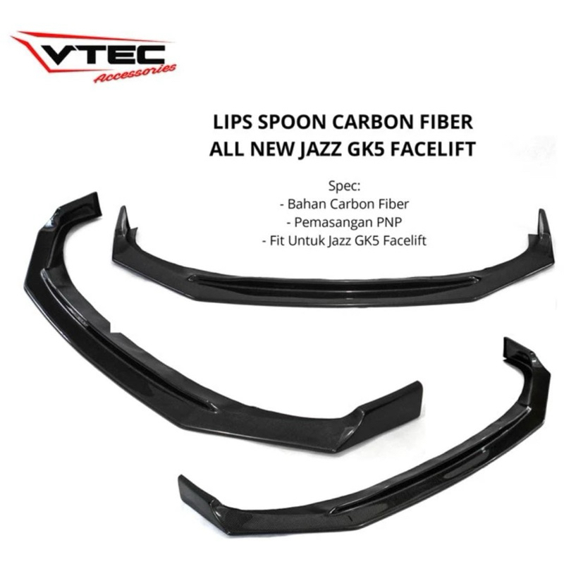Lips Spoon Carbon Kevlar All New Jazz GK5 Facelift