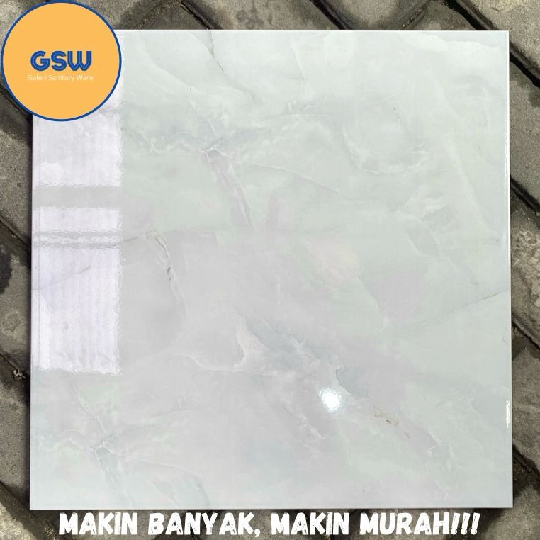 Keramik 50x50 Glossy Kilap Keramik Lantai Keramik Ruang Tamu Keramik Kamar Tidur Balkan