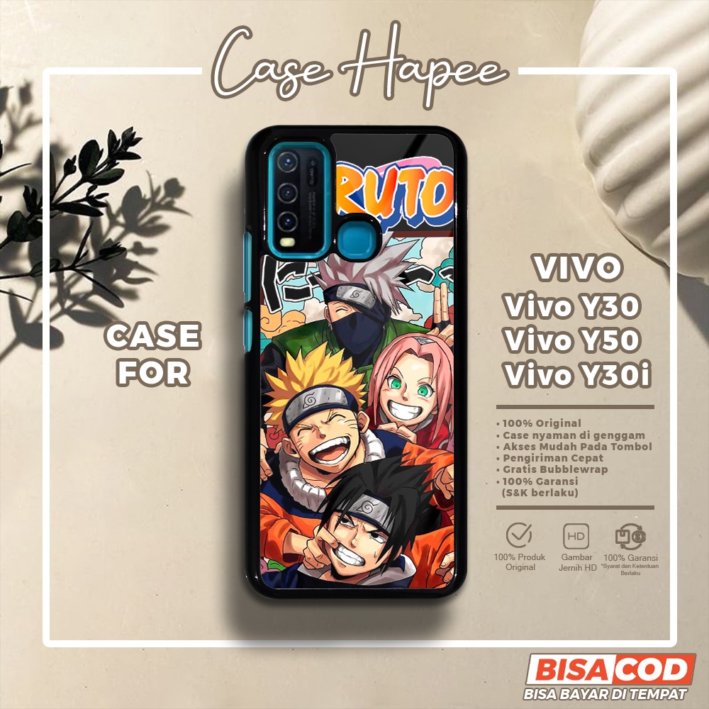 Case Vivo Y30 Y50 Y30i Casing Vivo Y30 Y50 Y30i [KKSI] Casehapee Case Glossy Case Aesthetic Custom C