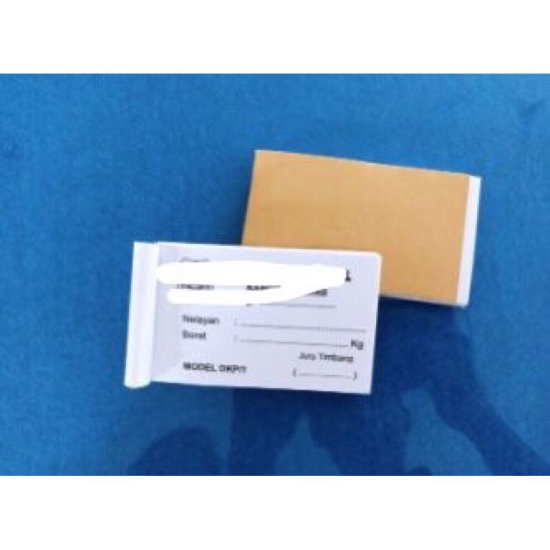 

Bahan Cetak - Karcis