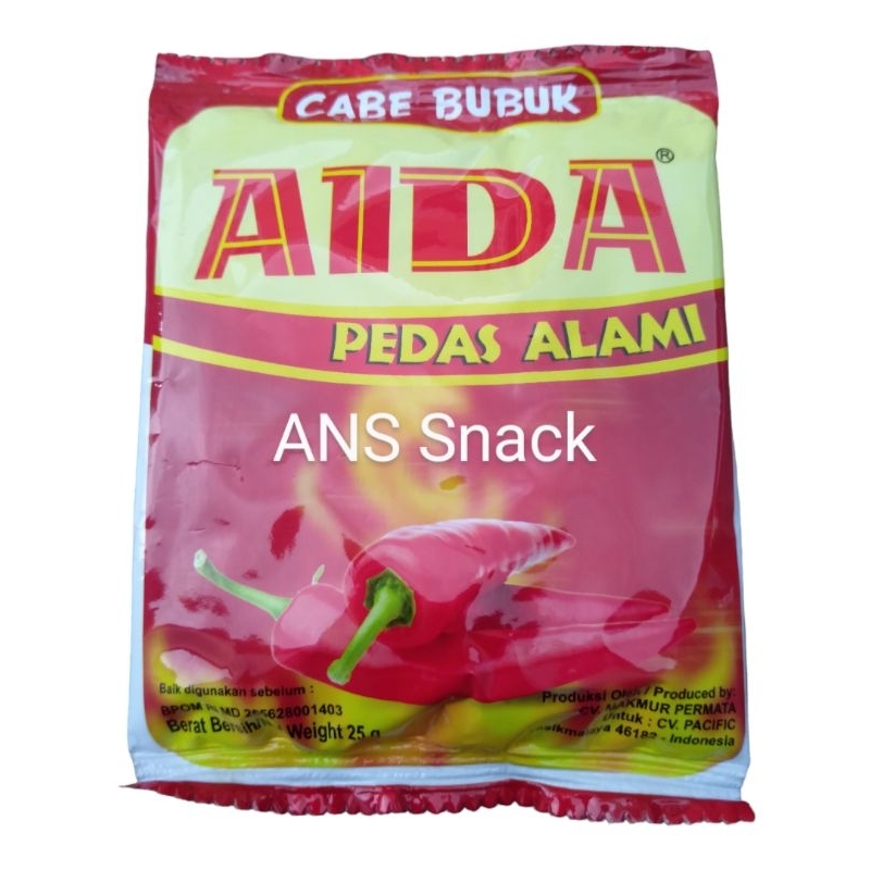 

AIDA CABE BUBUK / CABE GILING AIDA / BERAT 25gram