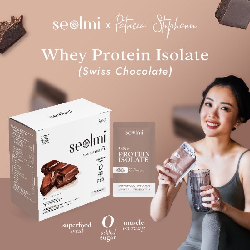 SEOLMI Whey Protein Isolate - Swiss Chocolate (non vegan)