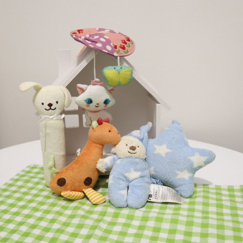 MAINAN BAYI LUCU / MAINAN BAYI TARIK BUNYI / MAINAN BABY BONEKA LUCU