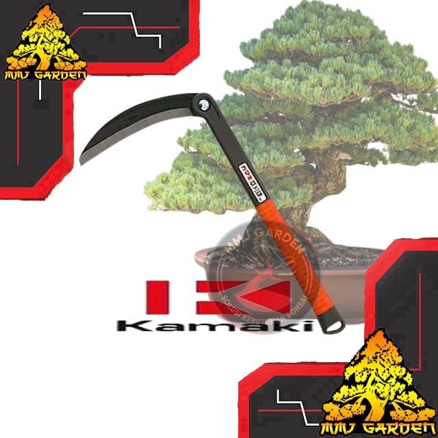 MMJ GARDEN-ALAT BONSAI KAMAKI Japanese Sickle 180-H