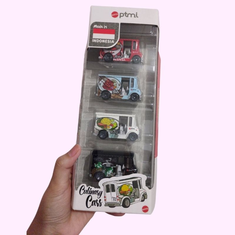 Hotwheels Culinary Cars 4 Pack Birthday PTMI 2024