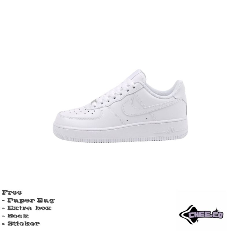 Nike Air Force 1 Triple White " force 1"