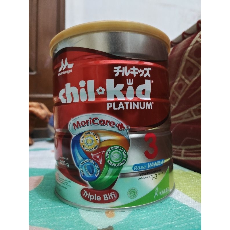 Morinaga Chil Kid Platinum 3 800 gr Vanilla exp 2026