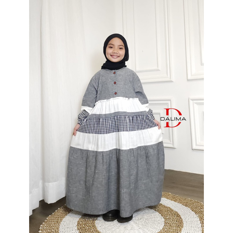 GAMIS DALIMA KIDS BY SEMUT (SIZE M-L)