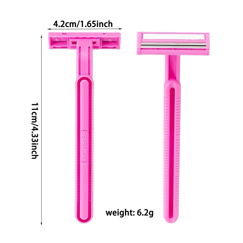 Alat Cukur Kumis dan Jenggot Cukuran Bulu Kemaluan Ketiak Rambut Kaki Manual Razor Double Blade Serb