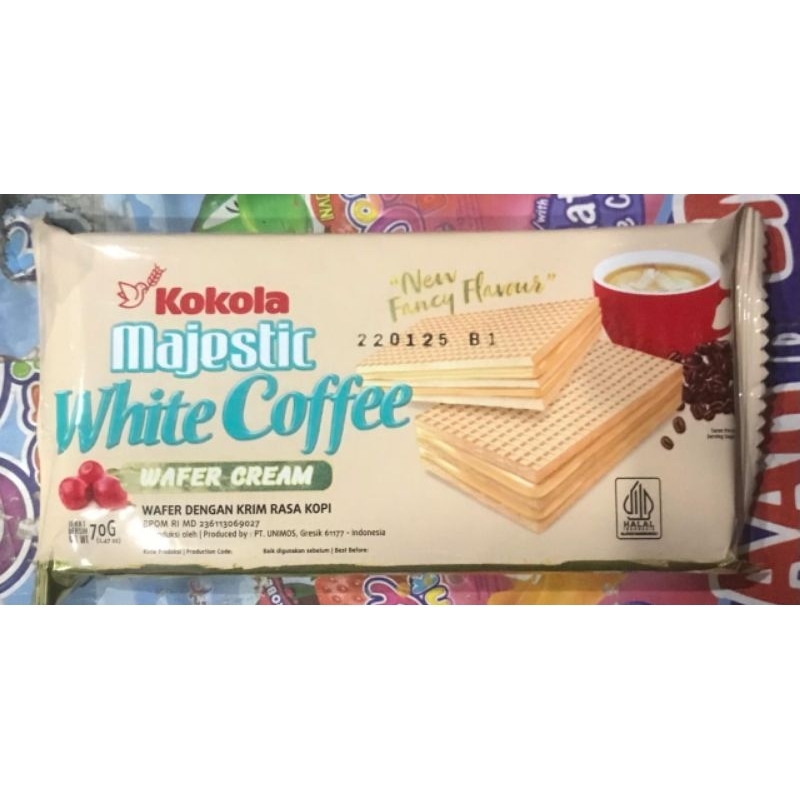 

wafer,Kokola,70gr,(harga,per, 3pcs) BS, campur