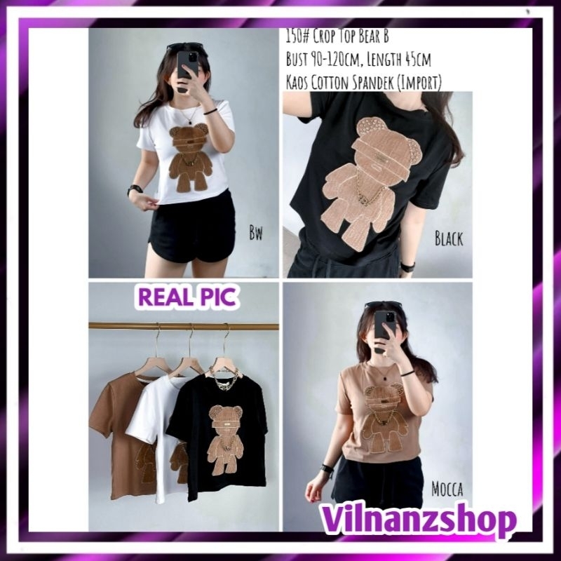 150 Crop Top Bear B VB
