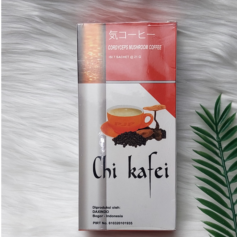 

Kopi Chi Kafei Cordyceps Mushroom Coffee 1 Box Isi 7 Sachets