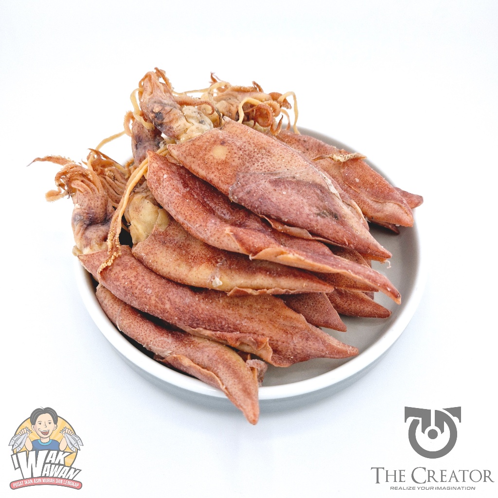 

Cumi Asin 250gr Cap iWak Wawan