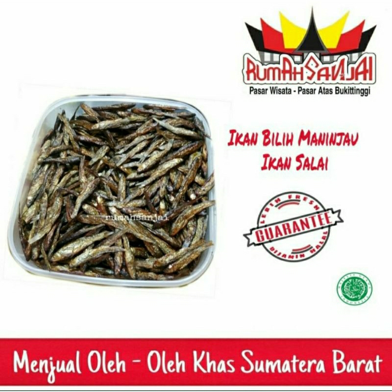 

Ikan Bilih Salai Maninjau 500 gram