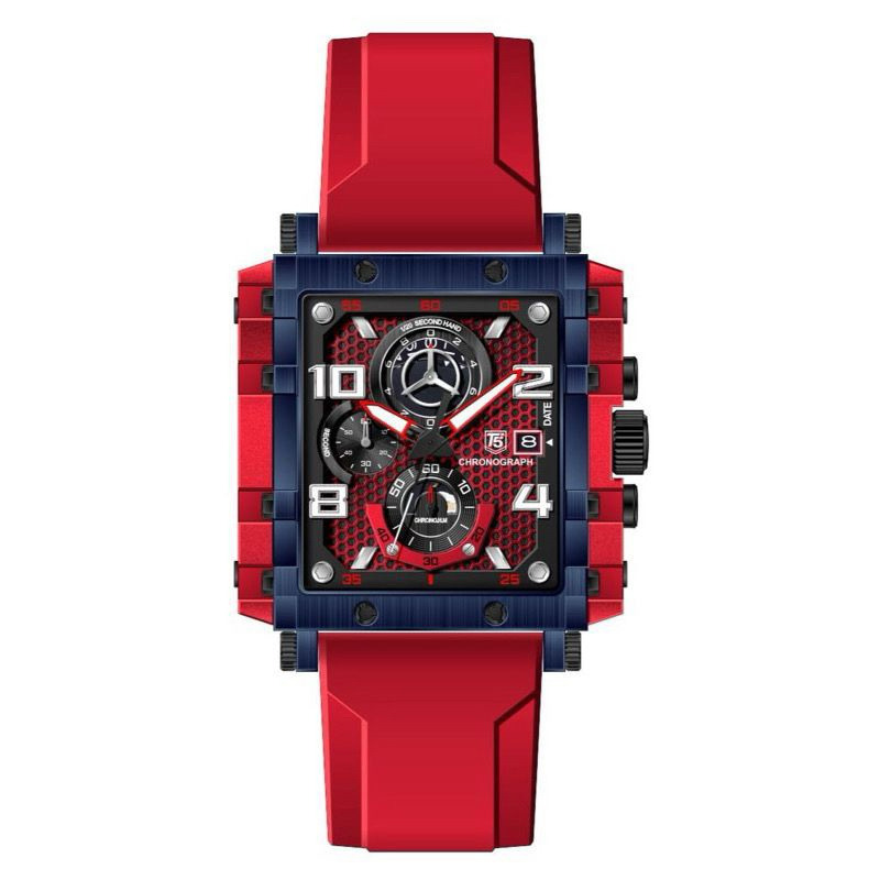 JAM TANGAN PRIA T5 H3886 H3886G 3886 ORIGINAL CHRONOGRAPH AKTIF STOPWATCH TAHAN AIR 3ATM 30m FREE BO