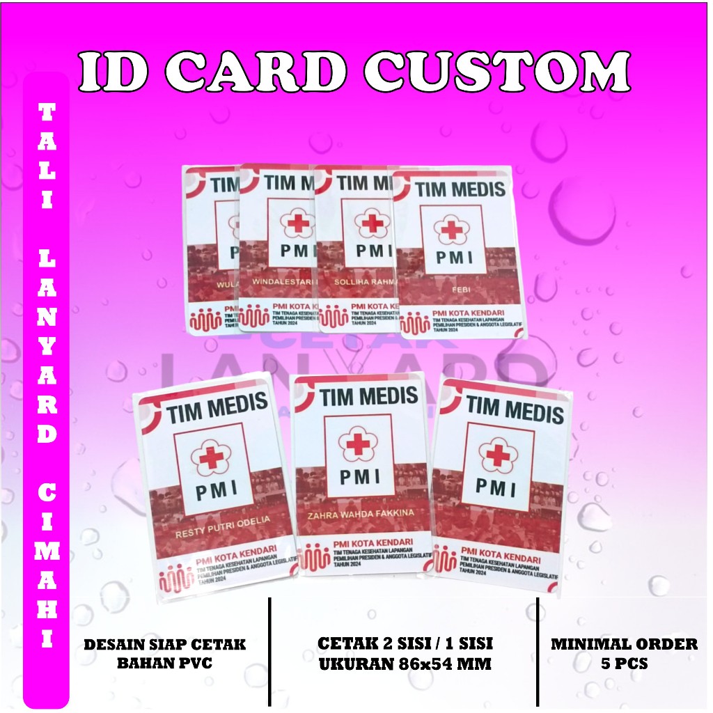 

ID CARD SIAP CETAK/KETEBALAN 0.09mm/KARTU IDENTITAS/KARTU PELAJAR