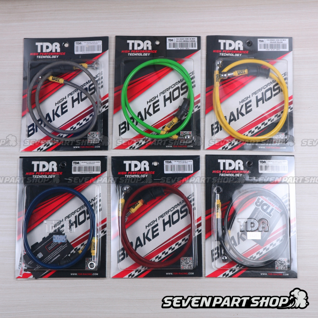 SELANG REM DEPAN TDR CARBON 35INC 89CM SELANG REM TDR RX KING UNIVERSAL ORIGINAL