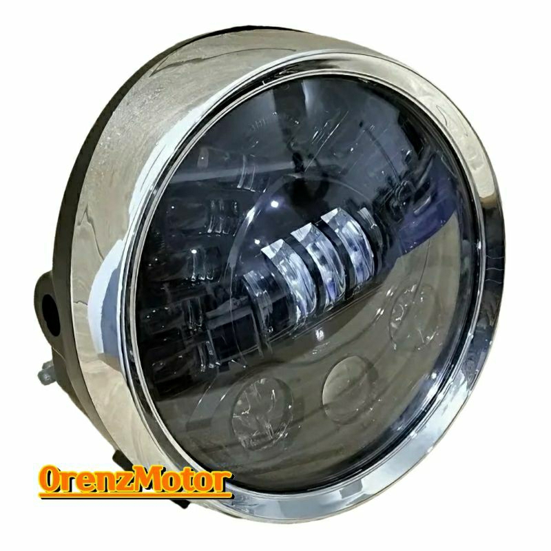 Lampu LEd  tiger revo 19 led/  7 INC TIGER revo barong/bulat  SET BATOK TIGER REVO